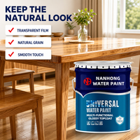Revêtement liquide polyuréthane haute performance anti-UV, anti-décoloration, résistant à l'usure, protecteur pour meubles, bateaux, murs, application au pinceau