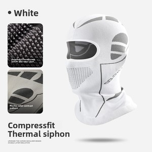 WRELS Sonbahar Kış Bisiklet Yüz Maskesi Eşarp Unisex Güvenlik Nefes Alabilen Elastik Maske Kask Sıcak Kapüşonlu Rüzgar Geçirmez Yürüyüş Örme Şapka - Product Image 2
