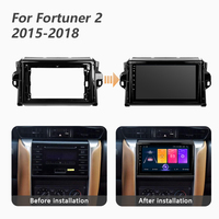 Reproductor Multimedia para Auto con Pantalla Táctil Android, Navegación, Estéreo, Audio, Quad-Core, 64GB para Toyota Fortuner 2 2015-2018