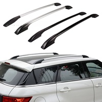 Nouveau produit : Barre de toit latérale en alliage d'aluminium, montage sans perçage, ajustement universel, accessoires de modification automobile pour véhicules SUV