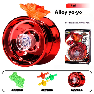 Đồ chơi yo-yo kim loại chuyên nghiệp phát sáng, phản hồi nhanh, chất lượng cao, in logo tùy chỉnh bán buôn, đồ chơi yo-yo vui nhộn - Product Image 5