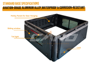 Auvent de camion en aluminium de 5 pieds pour Toyota Tacoma Ford Ranger Hilux - Tente de toit souple à ouverture verticale