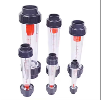 Débitmètre à flotteur en plastique de Rotamètre de type installation en ligne de LZS25-160-1600L/H pour le panneau de débitmètre d'eau/liquide/eau
