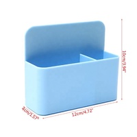 Boîte de rangement magnétique pour marqueurs, aimant en caoutchouc, organisateur en plastique, support de stylos pour tableau blanc