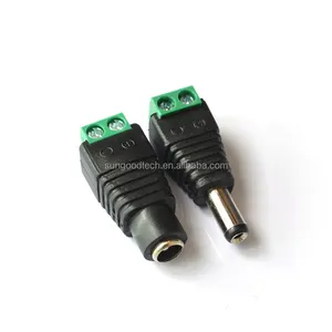 Wiring type DC male/female terminal 5.5*2.1MM DC power socket