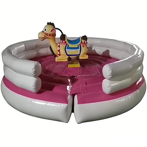 Taureau mécanique gonflable en forme <span class=keywords><strong>de</strong></span> ballon <span class=keywords><strong>de</strong></span> football EASUFUN pour jeux <span class=keywords><strong>de</strong></span> carnaval et corridas espagnoles - Product Image 2