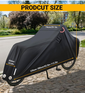 <span class=keywords><strong>Housse</strong></span> de protection robuste et imperméable pour tricycle et moto en tissu Oxford 420D, pour vélos de <span class=keywords><strong>route</strong></span>, pliable et légère - Product Image 6