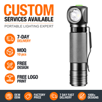Lámpara de Trabajo Magnética Recargable por USB, Linterna Frontal Portátil con Clip de Acero Inoxidable en Forma de L, Haz de Luz Potente, para Mantenimiento y Reparación de Automóviles
