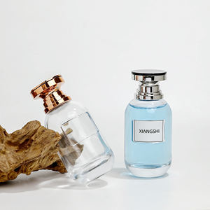 Flacon de parfum de luxe rond <span class=keywords><strong>en</strong></span> verre de haute qualité avec pompe pulvérisateur rechargeable, bouchon pulvérisateur, diffuseur à roseaux, couvercles/bouchons/fermetures personnalisables - Product Image 1