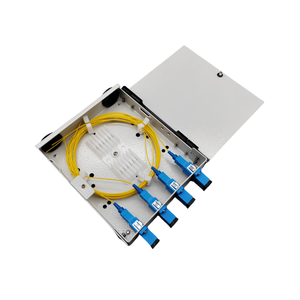 AO-104A 108A Mini fdf 4 cổng SC/APC SX duy nhất chế độ 4 lõi thiết bị đầu cuối FTTH hộp Wall Mount sợi quang chấm dứt - Product Image 5