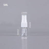 Vente en gros d'usine - Flacon pulvérisateur à brume fine en PET vide - 10 ml, 30 ml, 50 ml, 100 ml, 250 ml, 500 ml - Pour huiles essentielles