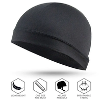 Logotipo personalizado Hombres Mujeres Casco de secado rápido Gorra de ciclismo Verano Anti-sudor Sombrero deportivo Motocicleta Bicicleta Montar Ciclismo Gorra interior