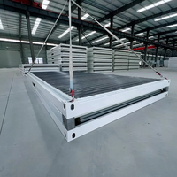 Casa Contenedor Prefabricada Plegable Z Fold, Cabaña Portátil de Rápida Construcción, Casa Modular Plegable para Alojamiento en Obras de Construcción