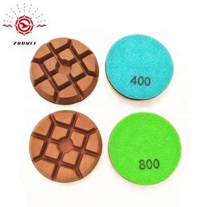 100mm שרף גמיש יהלומי רצפת בטון ליטוש רפידות לטש רפידות - Product Image 5