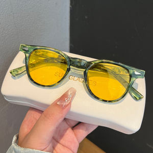 Custom Logo 2026 Retro Rivets Polygon Sun Glasses UV400 Candy Color <b>Small</b> <b>Frame</b> Square <b>Sunglasses</b> for Men Women - Product Image 2
