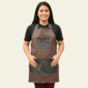 Tablier de Barbier Décontracté en Coton à Imprimé Numérique, Bretelles Réglables, Poche Avant, Style Mignon, Couleur Personnalisable, Unisexe, Grande Taille - Product Image 1