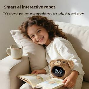 Nouveau Robot Ours en Peluche Interactif IA 2026 Écologique, Commande Vocale Intelligente, Contrôle à Distance par Application, Jouet Parlant 24/7, Éducatif - Product Image 2
