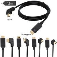 Câble plaqué or avec gaine en PVC 1080p pour tablette, caméra, téléviseur, projecteur, ordinateur, moniteur LCD