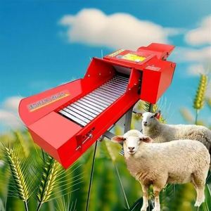 Picadora de Paja Automática de Alto Rendimiento, Cortadora de Alimento de Procesamiento Rápido, Motor Potente, Ideal para Mantenimiento de Alimentación en Ranchos de Caballos y Ganado - Product Image 3