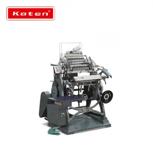 Koten merk wervelkolom draad boek naaimachine, boekblok naaimachine met in de fabriek prijs.