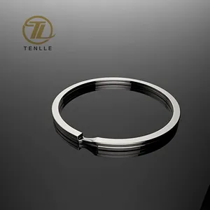 फैशन उच्च गुणवत्ता वाले लौह पीतल स्टेनलेस स्टील विभाजन की अंगूठी 25mm 30mm कीरिंग