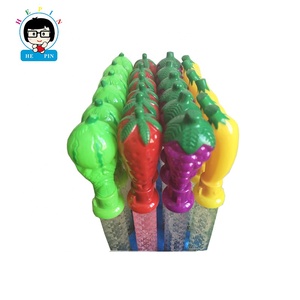 Venta al por mayor de la Orden del OEM de dibujos animados de frutas en forma de alta calidad jabón burbuja de agua para los niños - Product Image 3