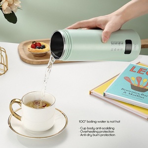 Hervidor Eléctrico Portátil de Acero Inoxidable de 16 oz para Hervir Agua, Hervidor Eléctrico de Una Taza para Agua Caliente - Product Image 3