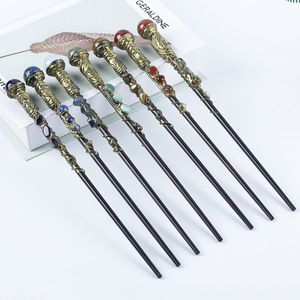 Varita mágica en bruto de cristal Natural, palo de Hada, regalo, accesorio de Halloween, decoración, bruja, <span class=keywords><strong>piedra</strong></span> energética, artesanía para <span class=keywords><strong>Harry</strong></span> <span class=keywords><strong>Potter</strong></span> inspirada - Product Image 4