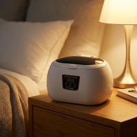 Pencuci Ultrasonik ODM Electric 43kHz Stainless Steel Portabel Digital Mini untuk Perhiasan, Perlengkapan Gigi, dan Rumah Tangga Kapasitas 600ml Garansi 1 Tahun