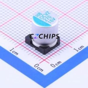OVZ271M1CTR-0809 Solid <b>Capacitor</b> SMD,8x12mm ( Capacitance: 270uF )( Precision: 20% Rated Voltage: 16V ) - Product Image 1
