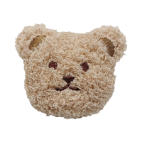 Porte-clés en peluche mini ours 6 cm en gros, jouet doux Kawaii Anime, pendentif mignon pour sacs, clés, cadeaux unisexe 8-13 ans, en polyester