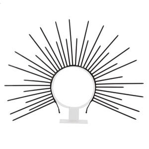 Nouveaux produits transfrontaliers Europe et Amérique : Bandeau de tête exagéré pour fête d'Halloween COSPLAY, motif Dieu du Soleil - Product Image 5