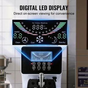 เคาน์เตอร์เครื่องทำไอศกรีมแบบใช้ครั้งเดียวผลิตได้10L/ชั่วโมง - Product Image 4