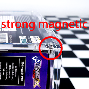 SYP Venta al por Mayor: Estuche Acrílico Transparente para BANDAI <span class=keywords><strong>Super</strong></span> <span class=keywords><strong>Dragon</strong></span> <span class=keywords><strong>Ball</strong></span> Heroes Extra Booster Pack 3 con Tapa Magnética Fuerte - Product Image 4