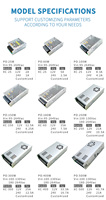 Alimentation à découpage AC-DC de qualité industrielle XICHUAN XC-200W-24, 24V 200W, efficacité 87%, entrée 100-240V, 8.5A, protection multiple