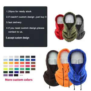 Top Selling Keep Warm Cagoule Men Women Ski Polar Fleece Winter Hat Balaclava Hood Face Mask