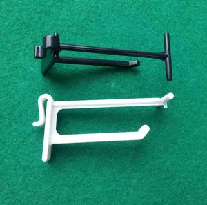 F29C Paper Shelf Paper Display Stand <b>Hooks</b> Supermarket Shelf <b>Plastic</b> <b>Hook</b> Hanging - Product Image 2