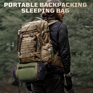 Saco de <span class=keywords><strong>Dormir</strong></span> Táctico Tipo Momia para Invierno, Impermeable, para Camping, Relleno de Nailon, Agradable al Tacto, para Emergencias, Modelo <span class=keywords><strong>4</strong></span> - Product Image 6