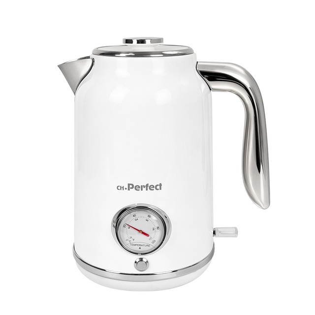 Stainless Steel Body Electric Kettle with Temperature Indicator 1.8L Premium Electric Kettle