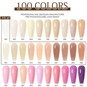 ZRKGEL Muestra Gratuita, 100 Colores Populares <span class=keywords><strong>de</strong></span> Primavera/Verano, Esmalte <span class=keywords><strong>de</strong></span> Uñas <span class=keywords><strong>de</strong></span> Resina UV, Servicios OEM/ODM, Larga Duración, Marca Privada, Removible - Product Image 4