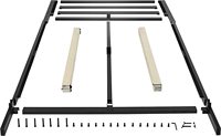 Kostenlose Musterlieferung Plattform-Bett Stahl Eisen Metallbett/Einzelbett Queen-Size Metallbettgestell Großhandel Hochwertig Günstiges Metallbett für Erwachsene