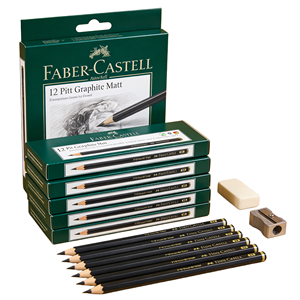 Ensemble de crayons à <span class=keywords><strong>dessin</strong></span> en charbon de bois de qualité moyenne, douce, moyenne et dure, crayons à <span class=keywords><strong>dessin</strong></span> en graphite noir épais en bois pour la création artistique des étudiants - Product Image 6