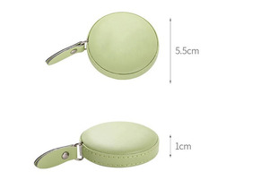 Pu Mini Xách Tay Băng Đo May May May Quy Tắc Kỹ Thuật Số Cơ Thể Keychain Mềm Đo Băng - Product Image 6