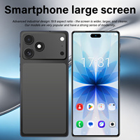 Smartphone I18 Pro Max 5G LTE avec lecteur d'empreintes digitales sur écran, appareil photo 108MP, caméra frontale >48MP, Snapdragon 8Gen4, 16Go+1To, 8000mAh, version anglaise