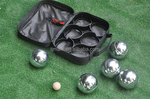 Jeu <span class=keywords><strong>de</strong></span> <span class=keywords><strong>boules</strong></span> en acier 3 pièces <span class=keywords><strong>boules</strong></span> <span class=keywords><strong>de</strong></span> pétanque <span class=keywords><strong>jeux</strong></span> <span class=keywords><strong>de</strong></span> famille d'arrière-cour en plein air pour adultes et enfants - Product Image 4
