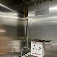 Conteneur maritime de 20 pieds, café industriel, bar préfabriqué, kiosque de restauration rapide avec cuisine commerciale complète