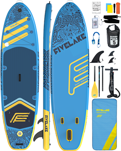 2025 Neuerscheinung <span class=keywords><strong>YASKA</strong></span> FIVE-13 Maßgefertigtes Tragbares Aufblasbares <span class=keywords><strong>SUP</strong></span> Paddleboard Drop-Stitch EVA/PVC-Materialien Einzelflosse Unisex - Product Image 1