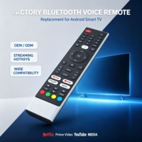 Control Remoto de Silicona Personalizado de 45 Teclas para TV, Proyector y Audio, Diseño Personalizado 1 a 1 con 4 Teclas de Acceso Rápido Grandes OEM
