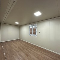 Cabine extérieure préfabriquée chinoise de luxe au design contemporain, en conteneur, étanche, pour la vente en gros