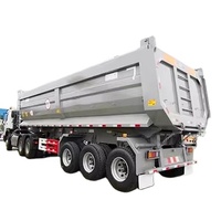 Promotion : Semi-remorque benne sur mesure 9/10m, capacité 40/50 tonnes, pour le transport, excellente qualité